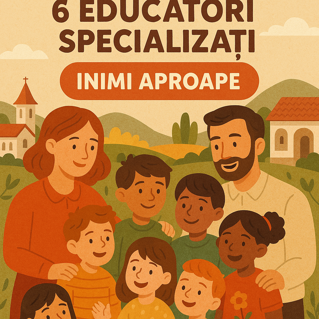 ANUNȚ SELECȚIE EDUCATORI SPECIALIZAȚI – 6 POSTURI